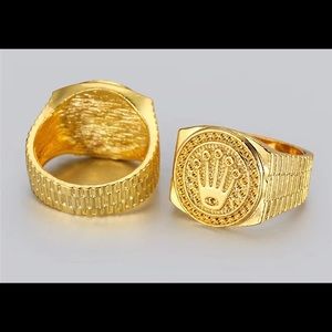 Gold Crown Ring